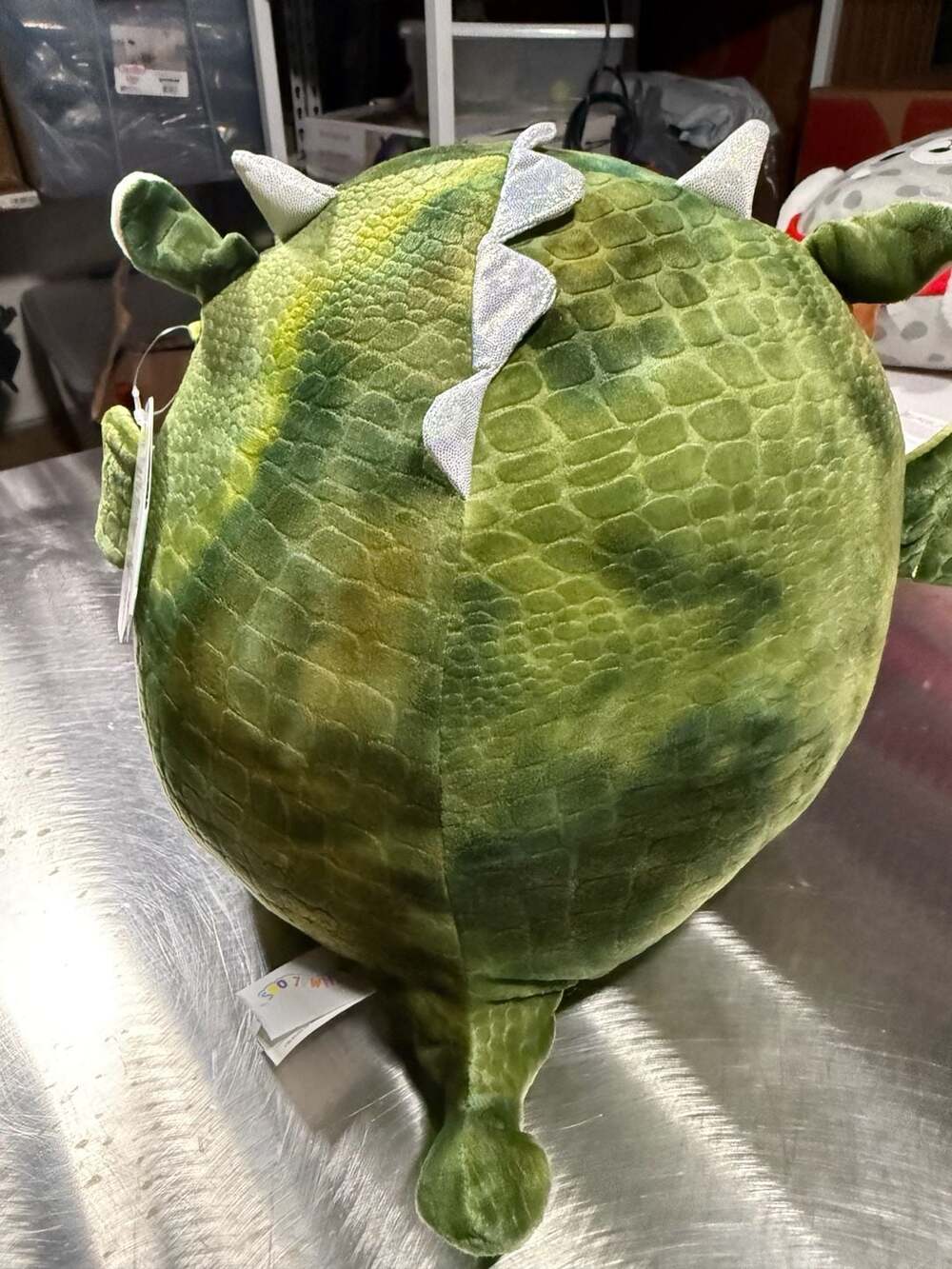 Squishmallows Duke the Green Dragon 10" Plush - Picture 3 of 4